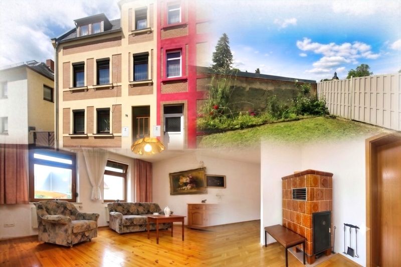 Ruhig gelegenes, massiv gebautes Reihenendhaus mit Garten und Innenhof